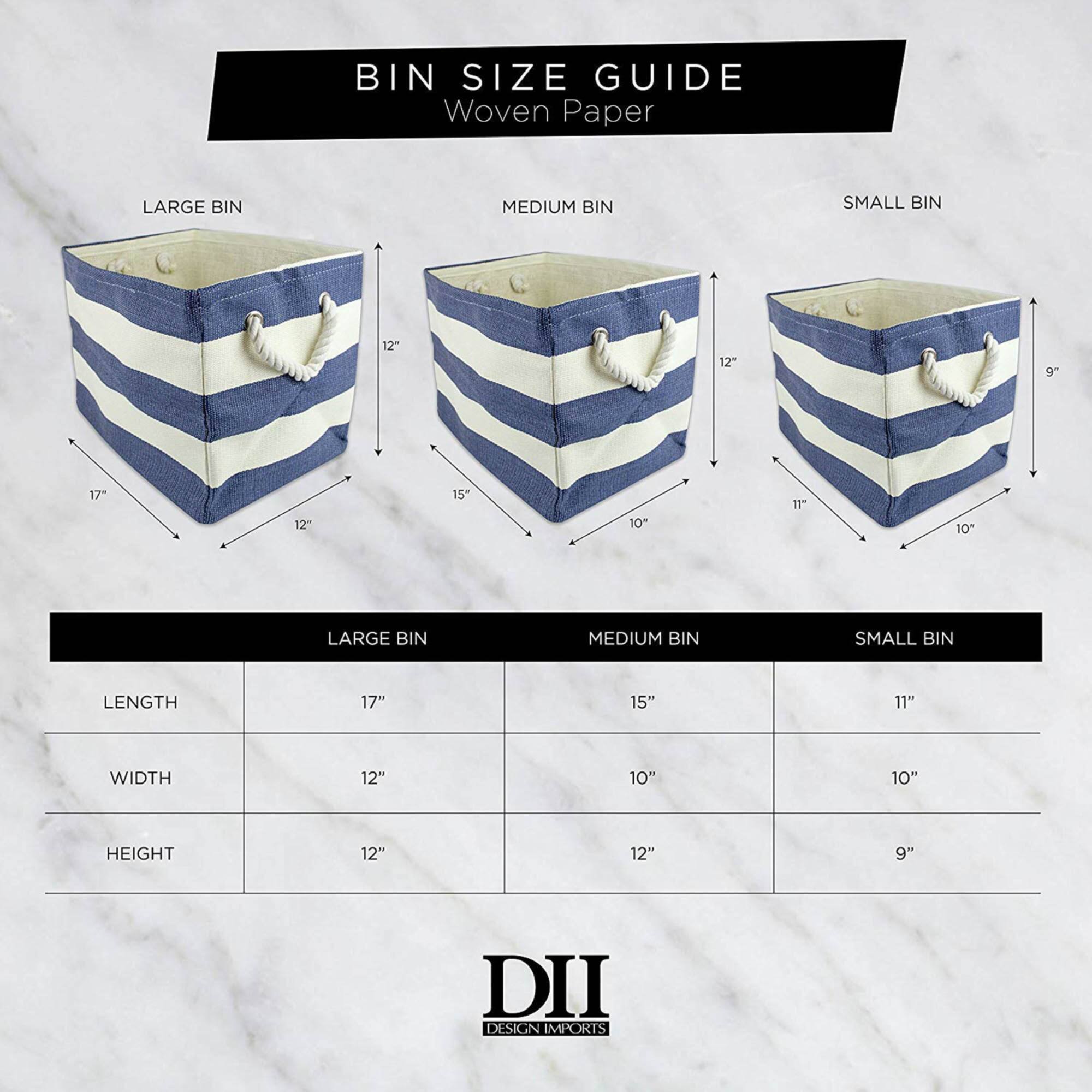 DII® Geo Diamond Rectangle Paper Bin